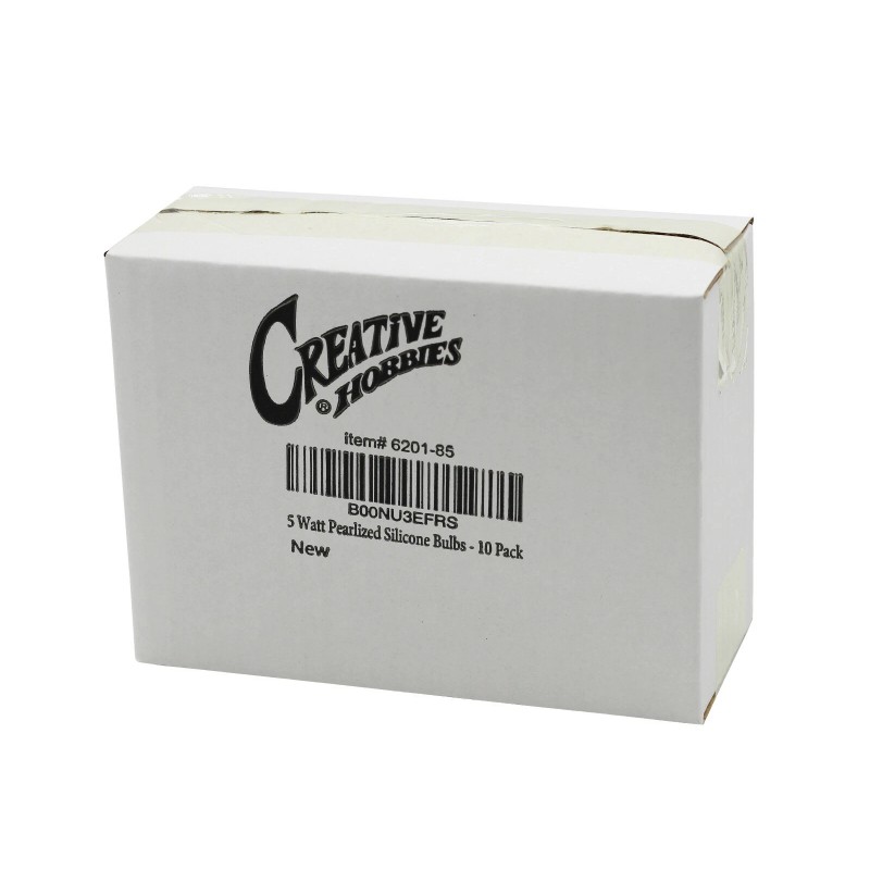 Creative Hobbies 10 Pack of Pearlized Gold Silicone Dipped Light