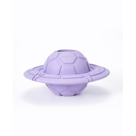 Paul‘s Paw Interactive Dog Frisbee Toy, Hollow Treat Dispenser, Purple Saturn-Shaped