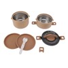 Stainless Steel Lunch Container Round Shape Lightweight Insulation Compact Lunch