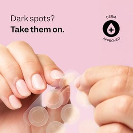 Peach Slices Dark Spot Micro Dardos | Para puntos oscuros, enrojecimiento postmanchado e hiperpigmentación | autodesoluble | niacinamida, vitamina C, ácido hialurónico y cíica | Vegano/libre de crueldad | 9 parches