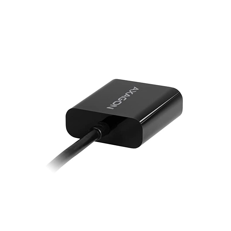 AXAGON RVD-VGN DisplayPort to VGA Adapter, WUXGA - Black
