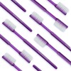Wellsamed Wellsabrush Pack of 100 Disposable Toothbrushes Impregnated with Toothpaste