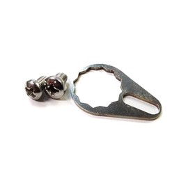 Multi Retainer Stainless Steel (Silver) M2.5 with M3.0 Screws, Ab/Daiwa/Shimano/External Handle, Raitoro, Cage, Jigging @