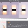 Lightess Modern Wall Sconce 12W Indoor Acrylic Modern Wall Light
