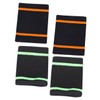 Sosoport 4sets Breathable Sports Wristbands for Athletic Activities Elastic Support