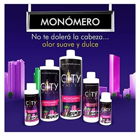 MONOMERO Líquido Acrílico Para Uñas Esculpidas, Con Aroma a Uva, 2 fl Oz / 59 mL., Purple