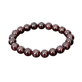 Garnet Bracelets Bead Bracelet - Adjustable Natural Gemstone Stone Bracelets - Healing Bracelet For Girl Women Men