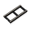 sourcing map 10pcs DIP IC Chip Socket Adaptor 2.54mm Pitch
