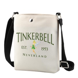 TSOTMO Fairytale Fans Crossbody Bag Fairytale Movie Merchandise Bag Est. 1953 Neverland Gift For Women (Est 1953 CA CR)