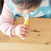 EDISONmama Fork & Spoon for Late Weaning Food, 9 Months