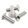 MewuDecor 1/4-20 x 5/8" Truss Head Machine Screws, Full Thread,