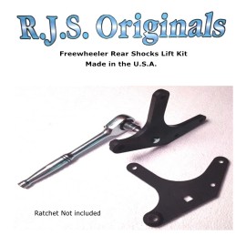 RJS Originals Freewheeler Rear Lift Brackets HARLEY DAVIDSON FREEWHEELER TRIKE REAR SHOCK LIFT KIT SET 2pc 2015-2024 USA Made