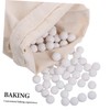 MAGICLULU Stoneware Baking Weights Reusable Cotton Bag for Pie Crust