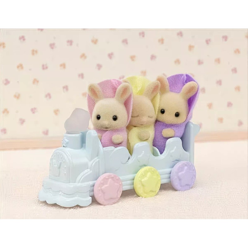 Calico Critters Sylvanian Families Calico Critters Triplets Baby Bath Time
