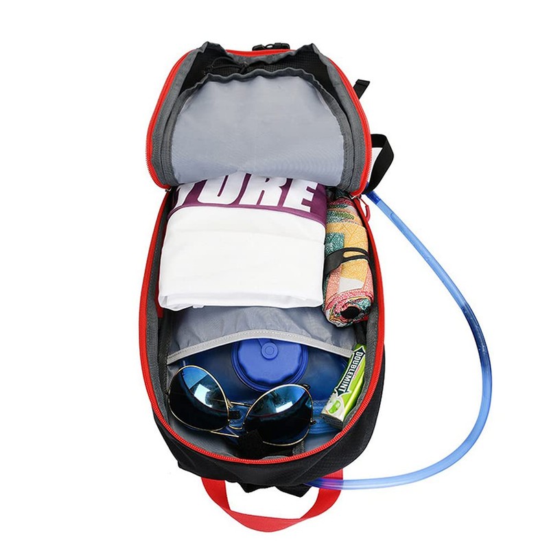 Clakllie Portable Cycling Backpack with 2L Water Bladder Hydration Pack
