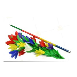 ZQION Stage Tools, Stage Magic, Four Colors Rainbow Sticks Turn into Large Bouquet