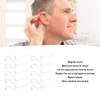 10PCS Hearing Device Sound Tube Magnify Sound Compact Plastic Replacement