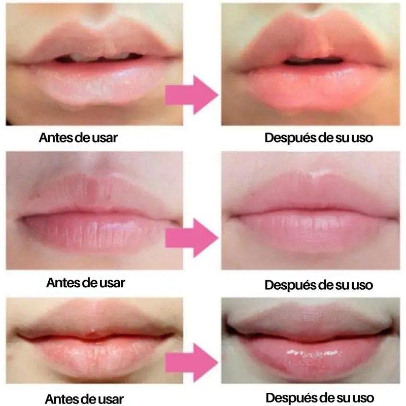 Labial Gloss Cambia Color Hidratante Set 6 - Aroma Frutal