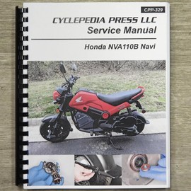 i5motorcycle SERVICE & REPAIR MANUAL compatible with Honda Navi 110 2020-2024