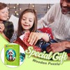 Wooden Jigsaw Puzzles for Kids Ages 4-6, 50 Piece Unique
