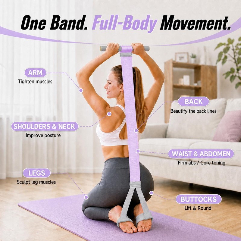 VANiGO Resistance Band with Handles, Elastic Exercise Band Resistance for