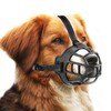 OHCOZZY Dog Muzzle, Basket Muzzle for Small, Medium and Large