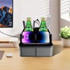 keketuohai Car Seat Organizer with Cup Holders,Car Armrest Extra Storage