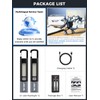 Smiling Shark Torches Recargeable,2 Pack Flashlight LED with 3 Modes