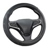 GIANT PANDA Car Steering Wheel Cover Customized for Chevy, Black