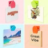 6 Pieces Multi Colour Magnetic Metal Clip, Fridge Whiteboard Wall
