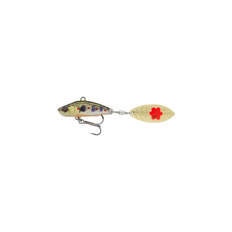 Savage Gear 3D Sticklebait Tailspin 6.5 cm 9 g Brown