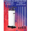Punmew Oil Extractor Pump 9L Manual Oil Changer Vacuum Fluid