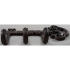 Iron Skeleton Key with Hooks
