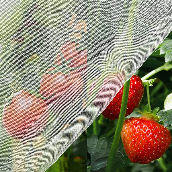 Unves Mosquito Netting, 8 x 24 Ft Bird Netting for