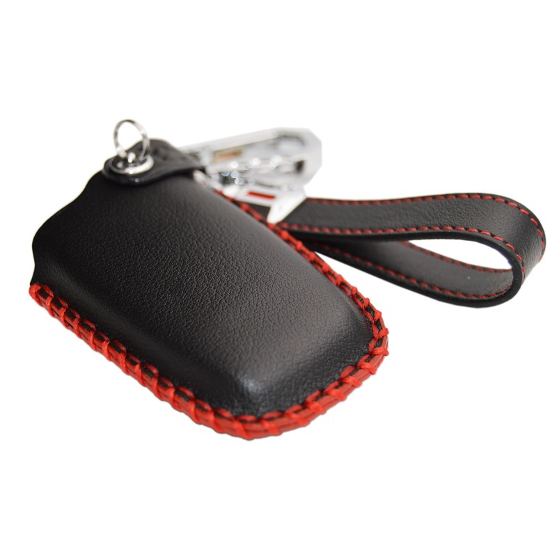 Genuine Leather Remote Key Fob Cover Case Protector for Previous