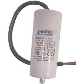 COMAR Permanent Capacitor 30µF Cable 250mm