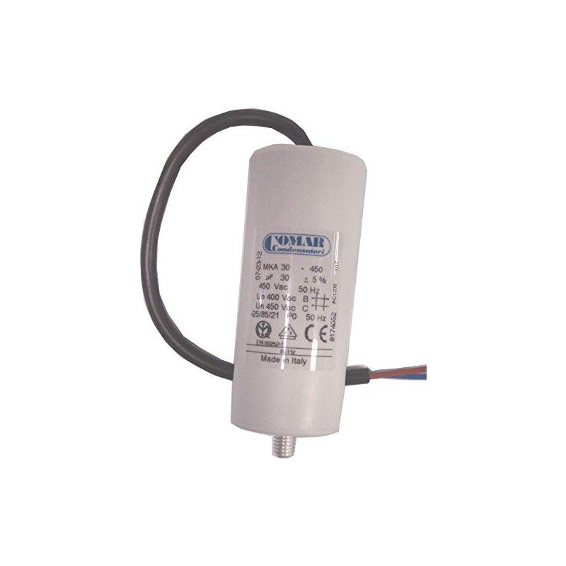 COMAR Permanent Capacitor 30µF Cable 250mm