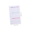 Operitacx 1set Loose-leaf Weekly Planner The Notebook Book Office Desks