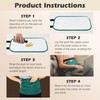 Pedobi 2 Pcs Castor Oil Pack Wrap, Castor Oil Compress