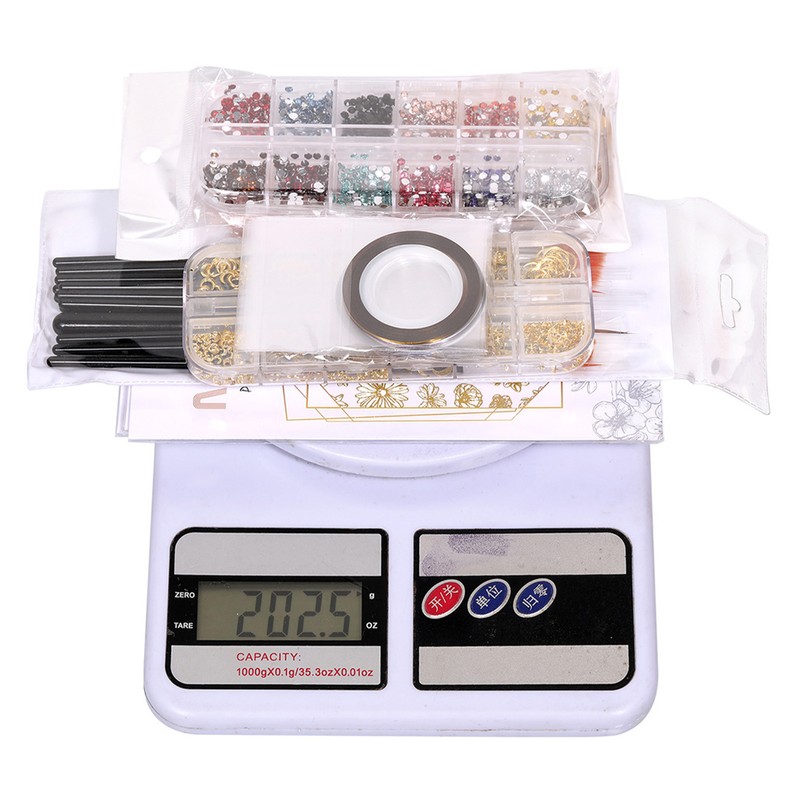 Nail Art Kit Professional Brush Decoration Thread Stamping Sticker Nail
