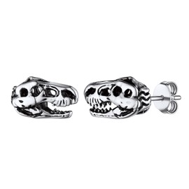 U7 Dinosaur Earrings For Men Women Stud Earings Stainless Steel Earing