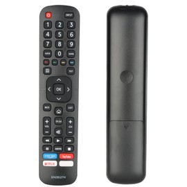 CTRLBETTER Remote Control EN2BI27H Compatible with Hisense Smart TV 32AE5500F 40AE5500F H43B7100 H43B7500 H50B7300 H55B7100 H55B7120 H55B7300 Replacement Controller with PrimeVideo YouTube ETFLIX Puls