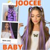 Light Purple Synthetic Hair for Braiding, 24 Inches, 3 Packs,
