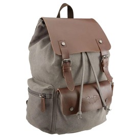Sporty's Pilot Wings Canvas Backpack with Aviation Themed Interior
