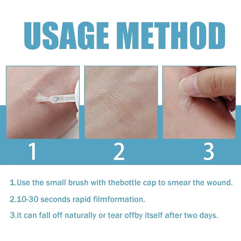 Generic New Skin Liquid Plaster, Waterproof and Breathable Quick-Dry Gel