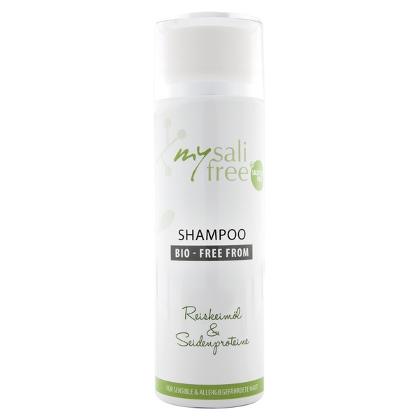 mysalifree Organic Shampoo, Natural Cosmetics Moisturising Shampoo for Sensitive Scalps,