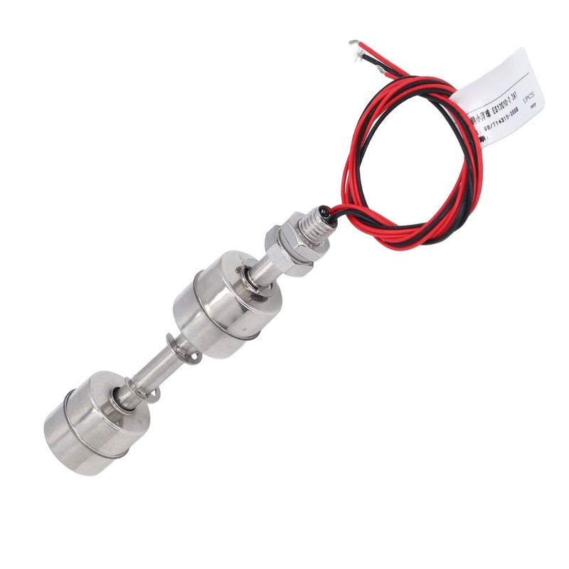 120mm Water Level Sensor Stainless Steel Double Ball Float Switch
