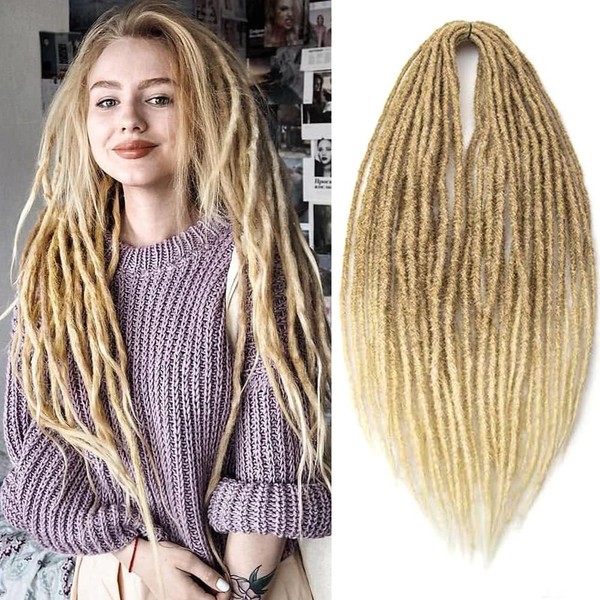 PORSMEER Dreadlocks Extensions Dreads Locs Crochet Hair for Women 10