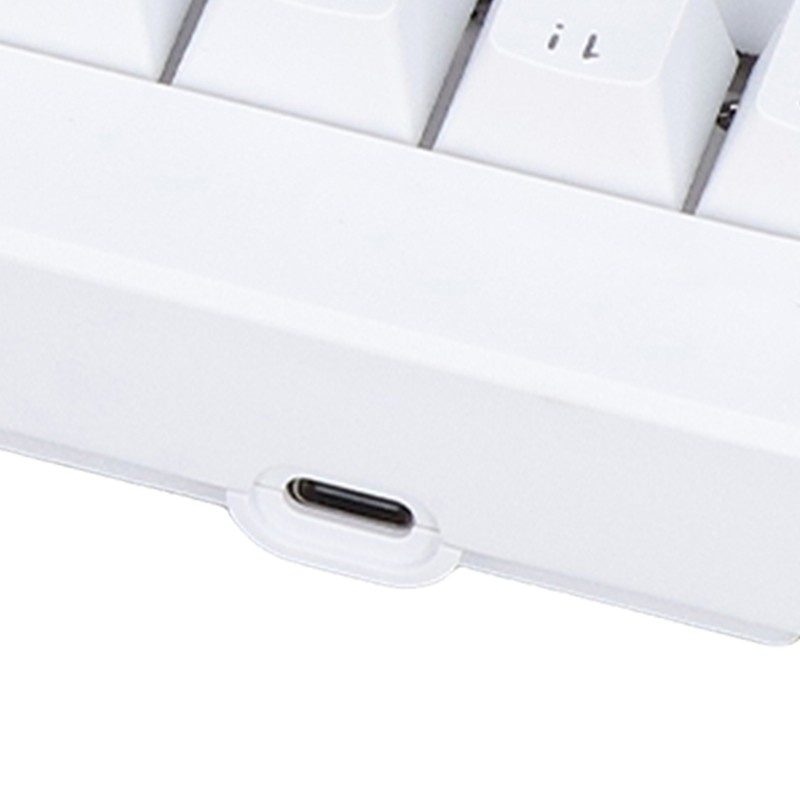 Mechanical Keyboard 64 Key Plus RGB 3 Mode Knob Design