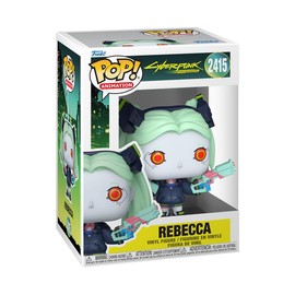 Funko POP! Animation: Cyberpunk: Edgerunners - Rebecca - Figura in vinile da collezione - Idea regalo - Prodotto ufficiale - Giocattoli per bambini e adulti - Modello di figura per collezionisti